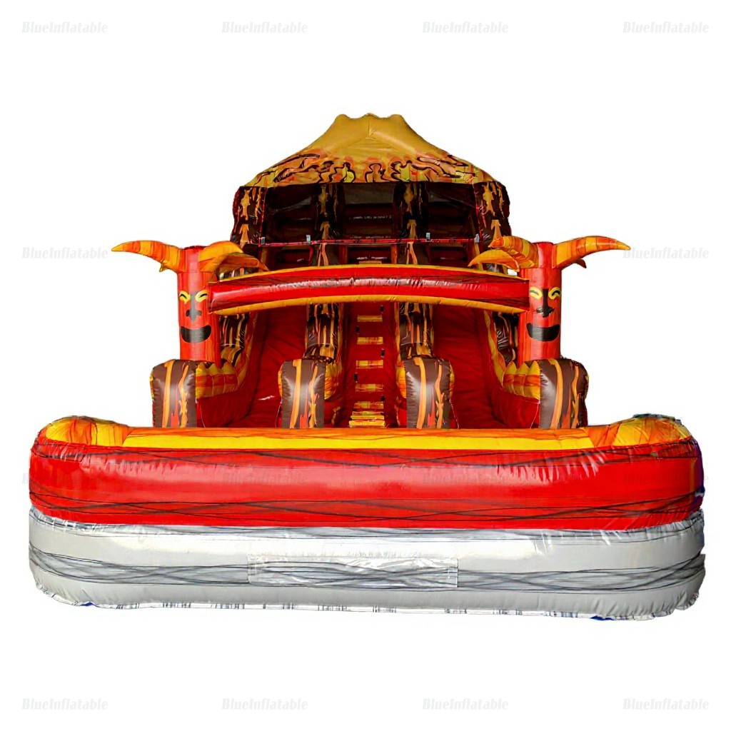 Volcano Hybrid Inflatable Water Slide & Pool Rental - Image 2