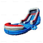 Giant Commercial Inflatable Water Slide & Pool