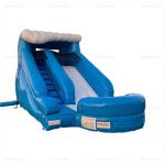 Inflatable Water Slide and Bounce House for Pools