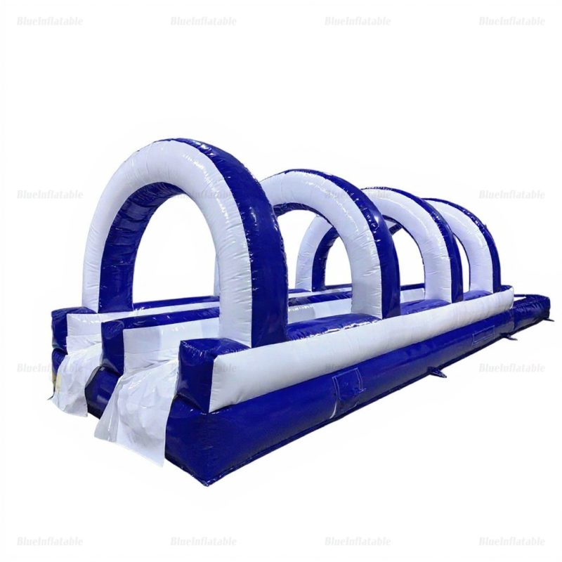 Wellfuntime Two-Lane Inflatable Water Slide for Pools