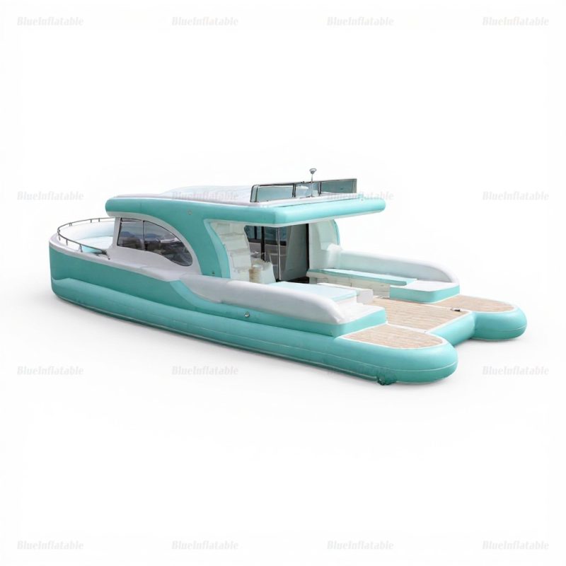 Luxury Inflatable Yacht Lounge Float for Family Events