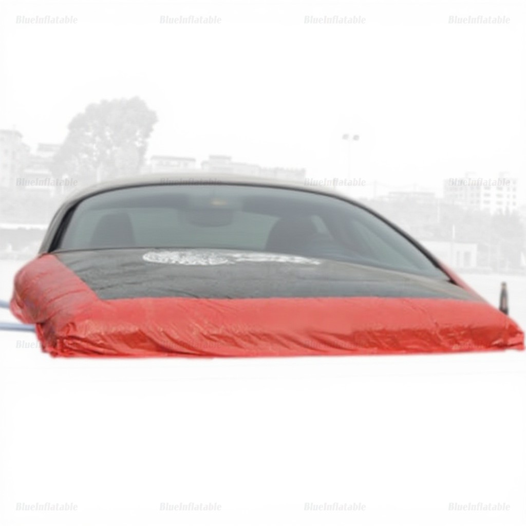 Inflatable Stunt Jump Air Bag Game