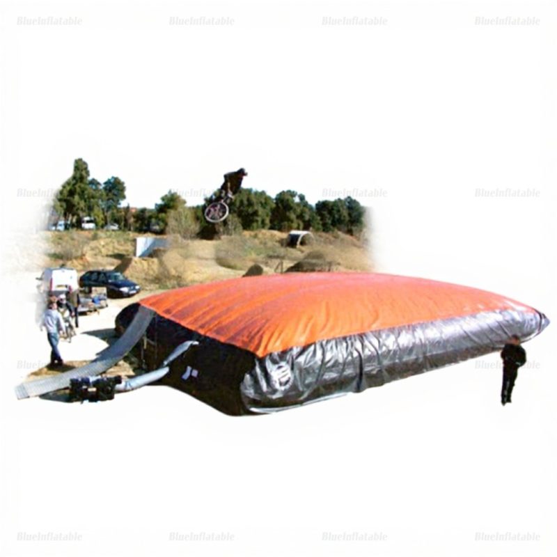 Inflatable Airbag Jump Ramp for Skiing and Biking