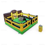 Inflatable Mechanical Bull Ride with Electronic Controls