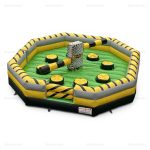 Commercial Inflatable Meltdown Wipeout Game Mattress