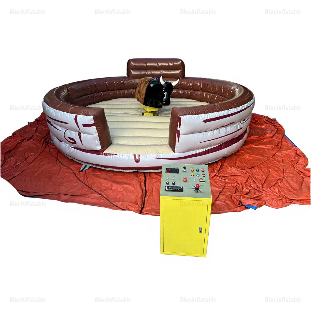 Commercial Inflatable Rodeo Bull Ride Mat - Image 6