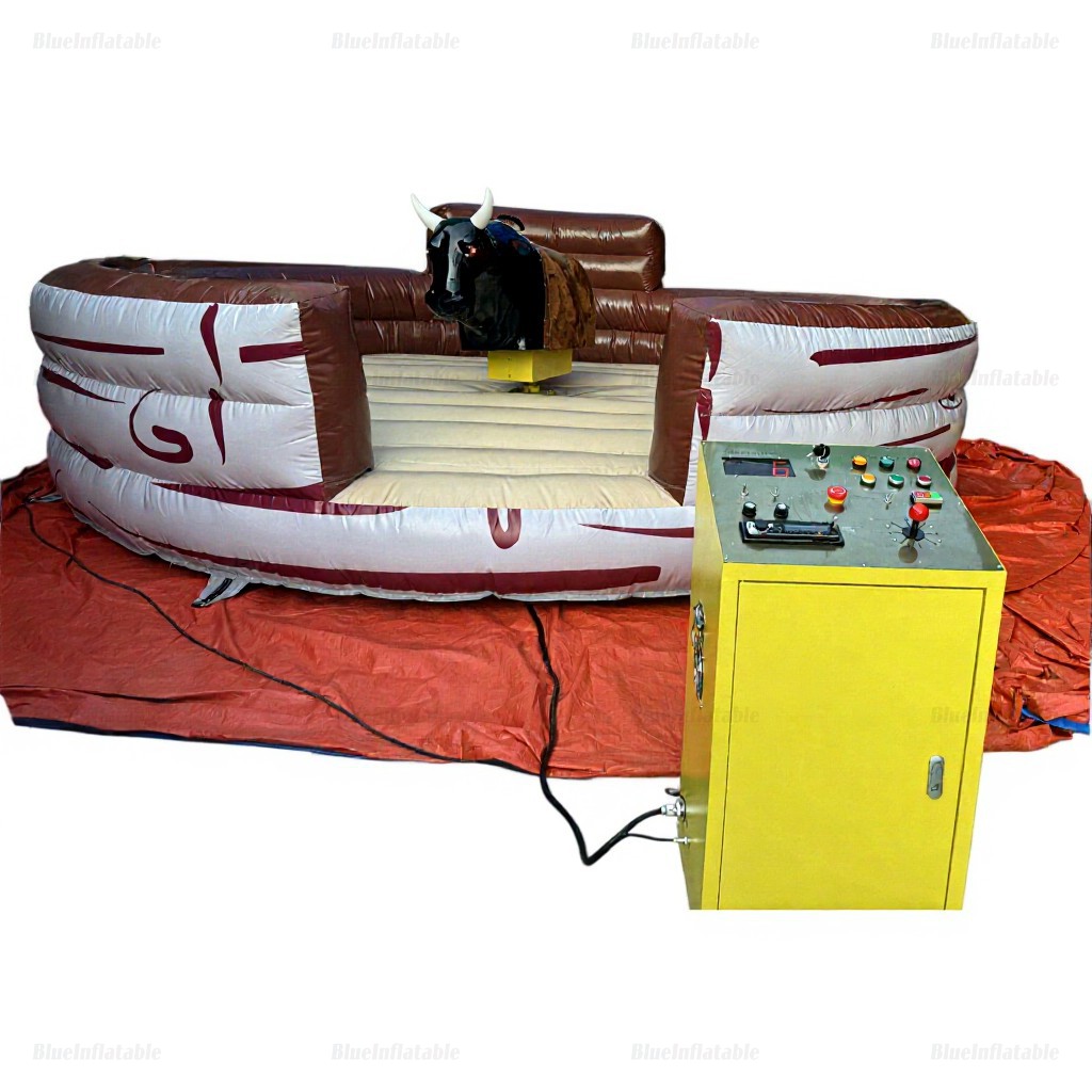 Commercial Inflatable Rodeo Bull Ride Mat - Image 7