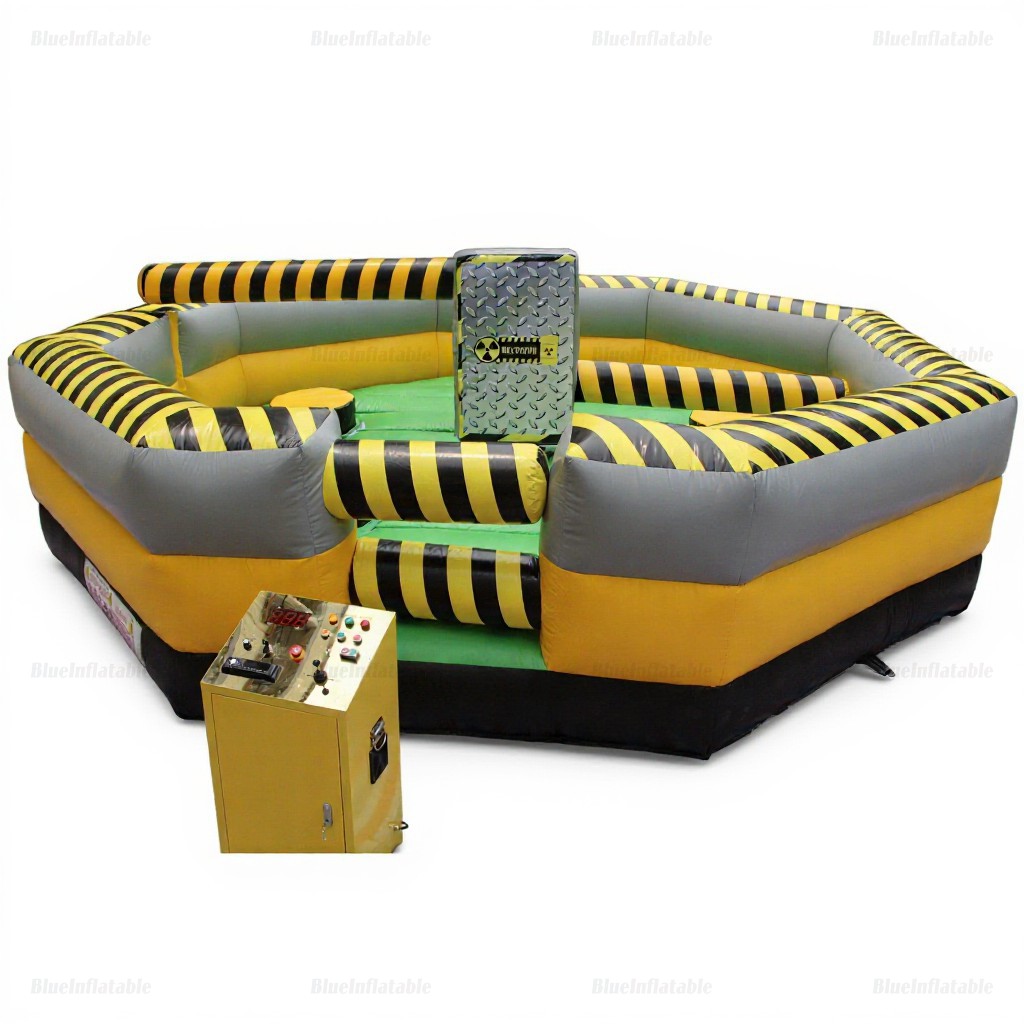 Commercial Inflatable Wipeout Sweeper Challenge Game - Image 2