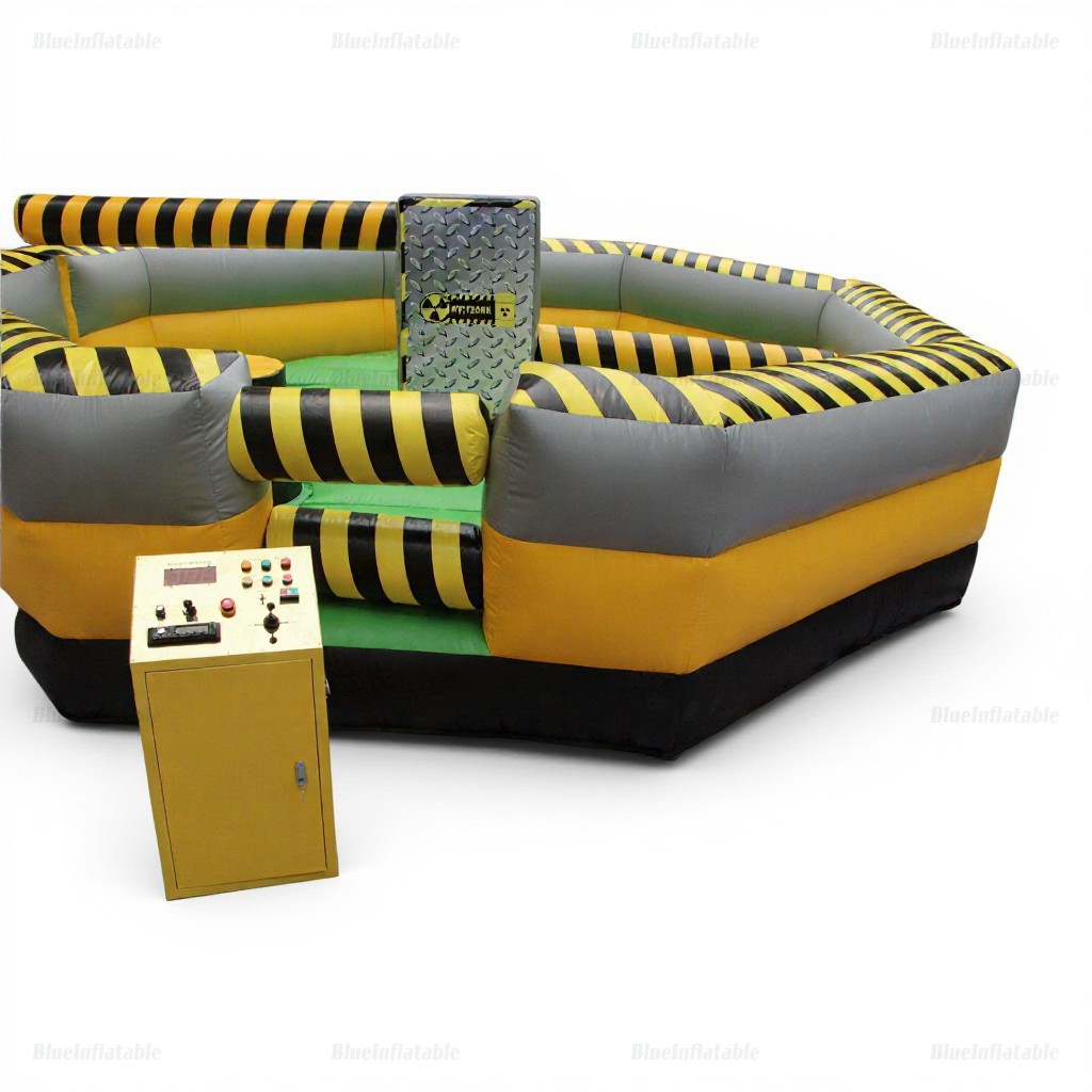 Commercial Inflatable Wipeout Sweeper Challenge Game - Image 5