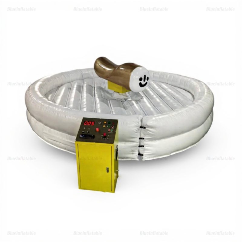 Inflatable Mechanical Bull Riding Game for Outdoor Fun