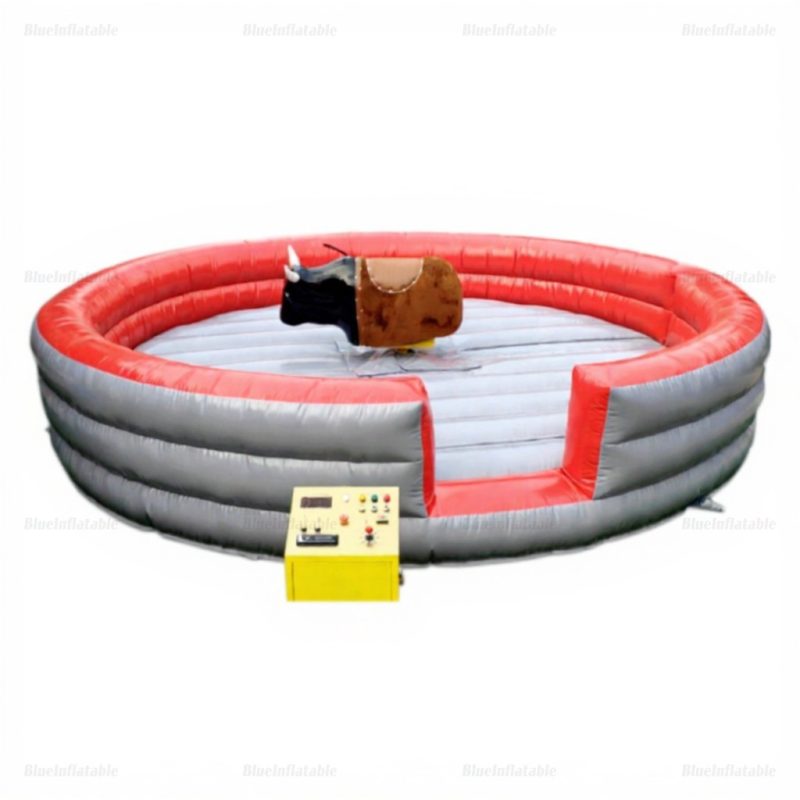 Country Western Mechanical Bull Inflatable Play Area Rental