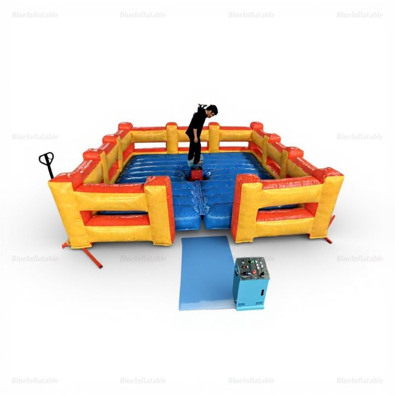 Inflatable Mechanical Bull Rodeo Arena Bouncer
