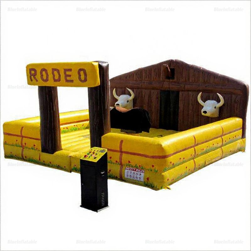 Kids Inflatable Indoor Rodeo Bull Game