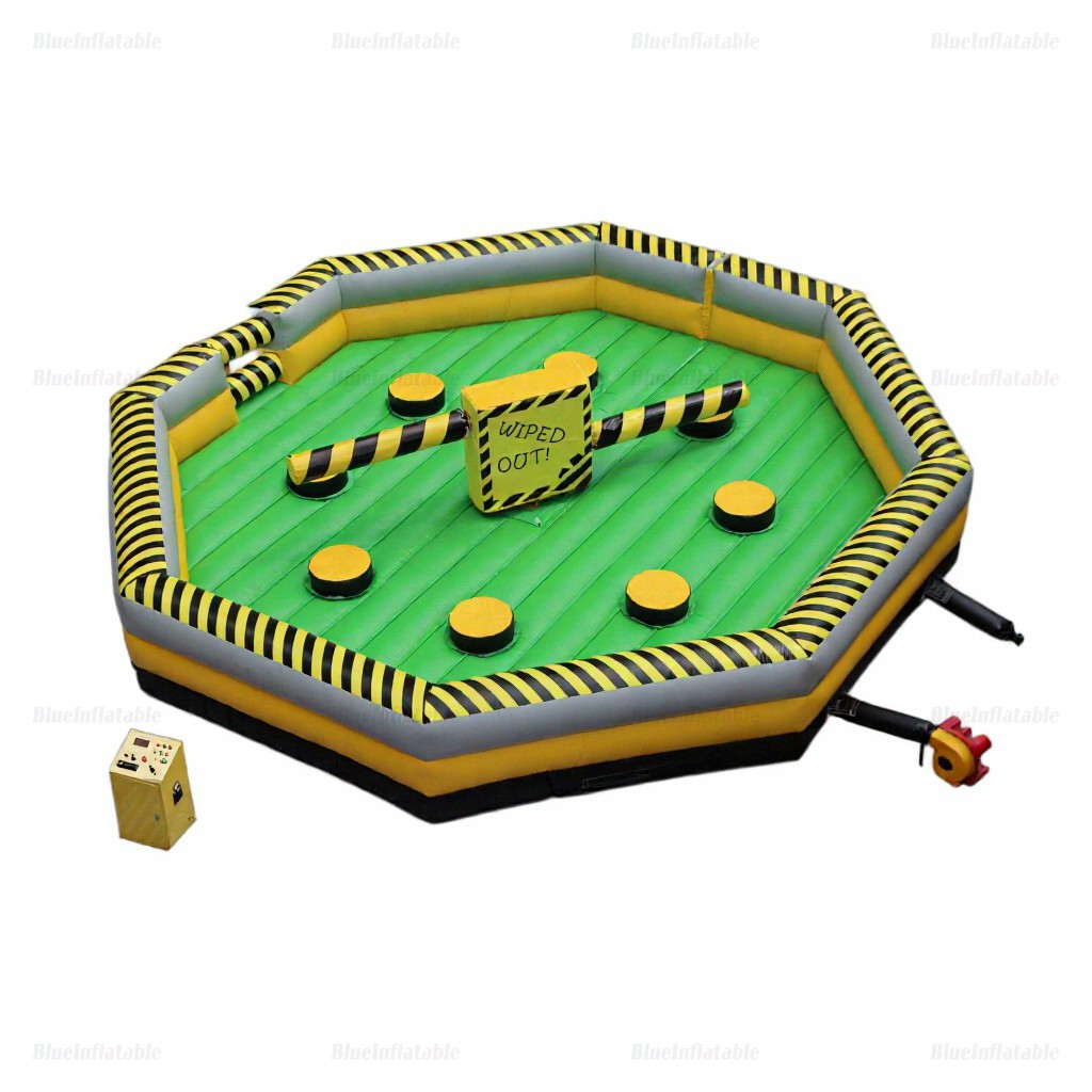 Giant Inflatable Wipeout Challenge Obstacle Course - Image 4