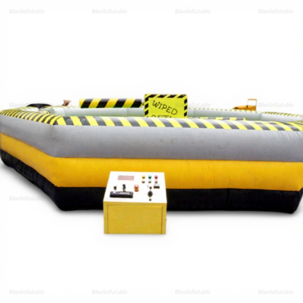 Giant Inflatable Wipeout Challenge Obstacle Course - Image 5