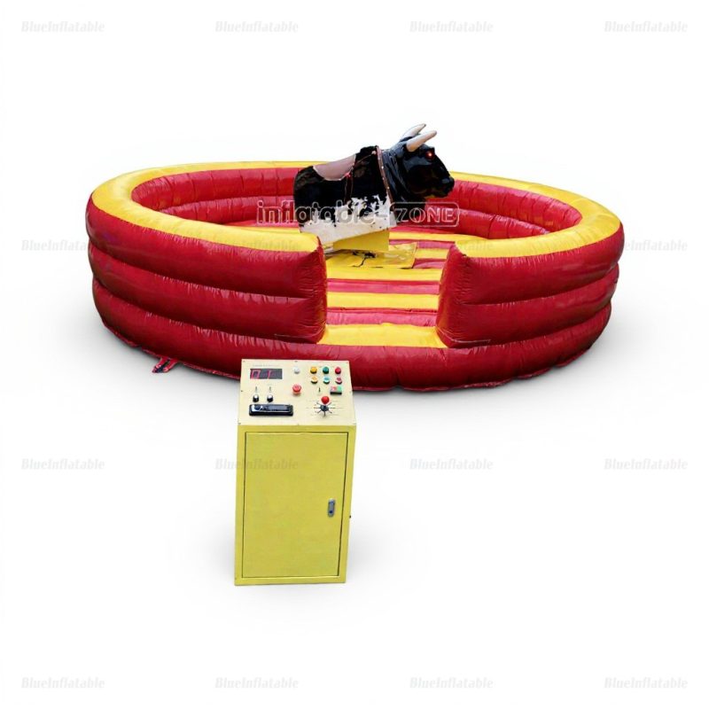 Inflatable Mechanical Bull Ride with Electronic Controls