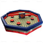 Inflatable Meltdown Challenge Interactive Wipeout Game