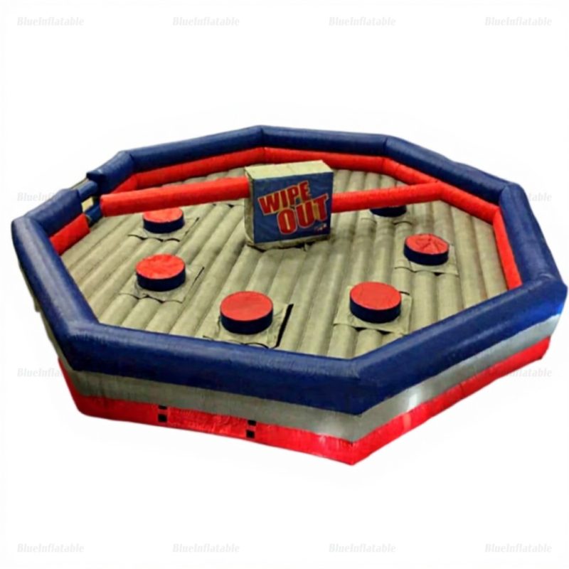 Inflatable Meltdown Challenge Interactive Wipeout Game