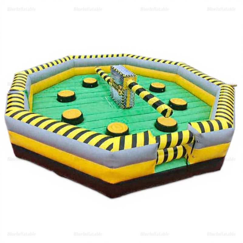 Inflatable Meltdown Challenge Mechanical Wipeout Game