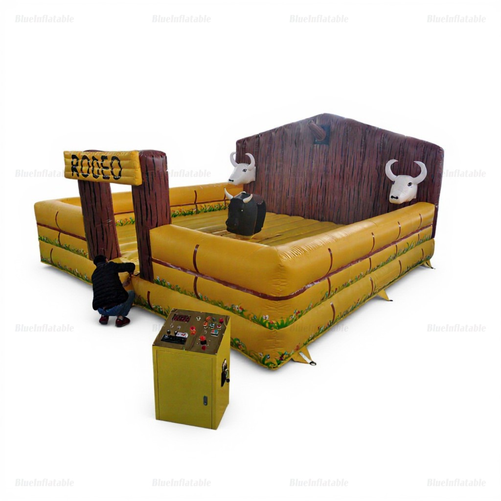 Inflatable Mechanical Bull Ride for Amusement Parks - Image 16