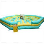 Toxic Meltdown Inflatable Multiplayer Wipeout Game Rental