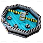 Inflatable Toxic Meltdown Wipeout Bouncer Game for Adults