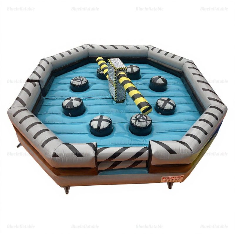 Inflatable Wipeout Meltdown Game for Adults & Kids