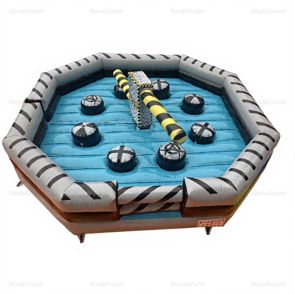 Inflatable Wipeout Meltdown Game for Adults & Kids - Image 2