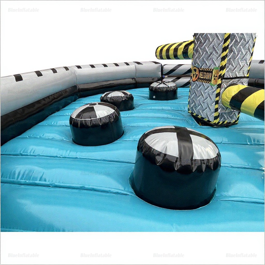 Inflatable Wipeout Meltdown Game for Adults & Kids - Image 7