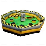 Inflatable Outdoor Wipeout Sweeper Game for All Ages