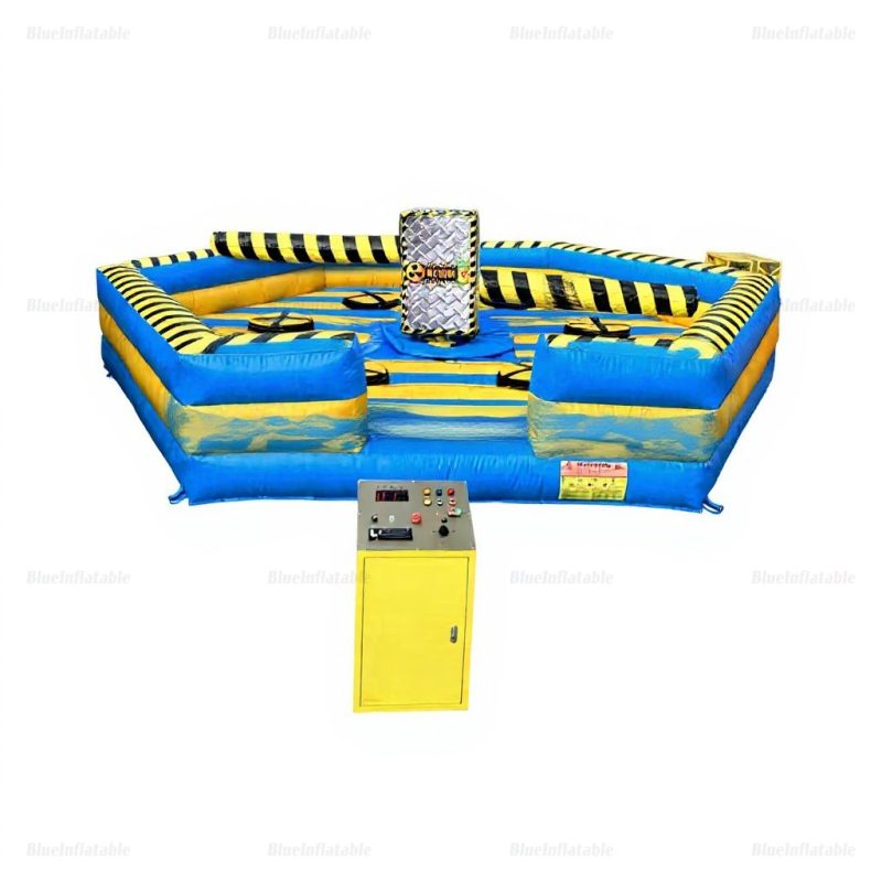 Toxic Meltdown Inflatable Wipeout Obstacle Course