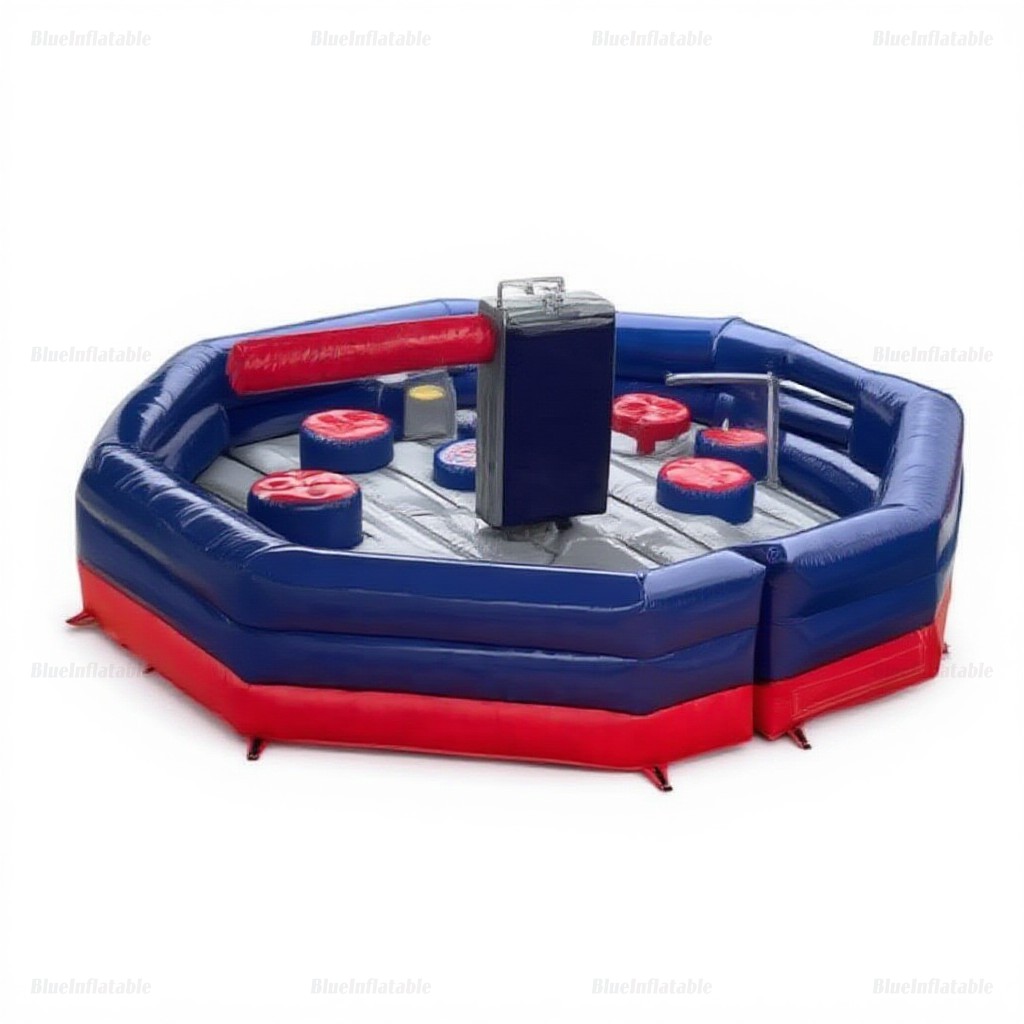 Wipeout Inflatable Obstacle Course Rental