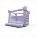 Pastel Purple Commercial Bounce House for Party Rental