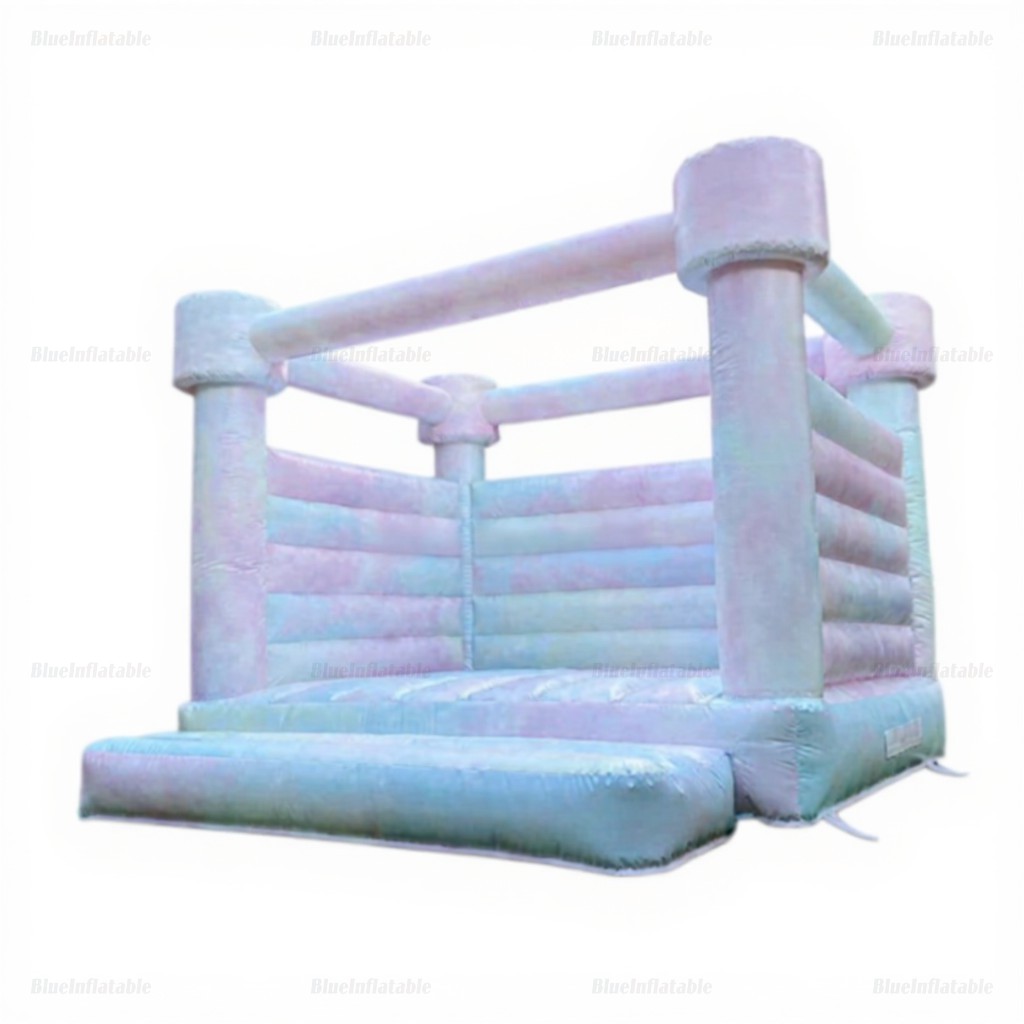 Pastel Inflatable Bounce House Castle - Image 2