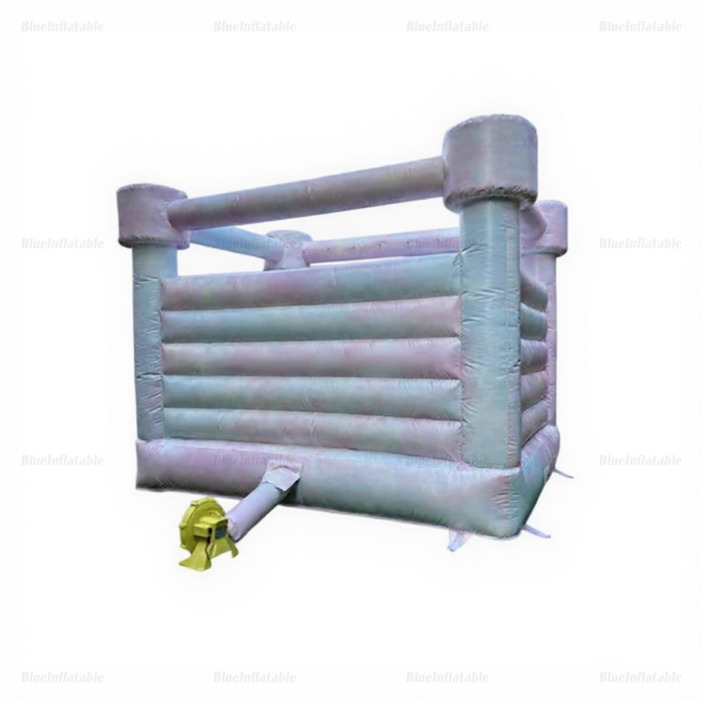 Pastel Inflatable Bounce House Castle - Image 3