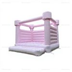 Pastel Pink Inflatable Bouncy Castle