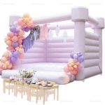 Pastel Purple Inflatable Bouncer
