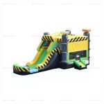 Adventure Wet & Dry Inflatable Bounce House Slide Combo