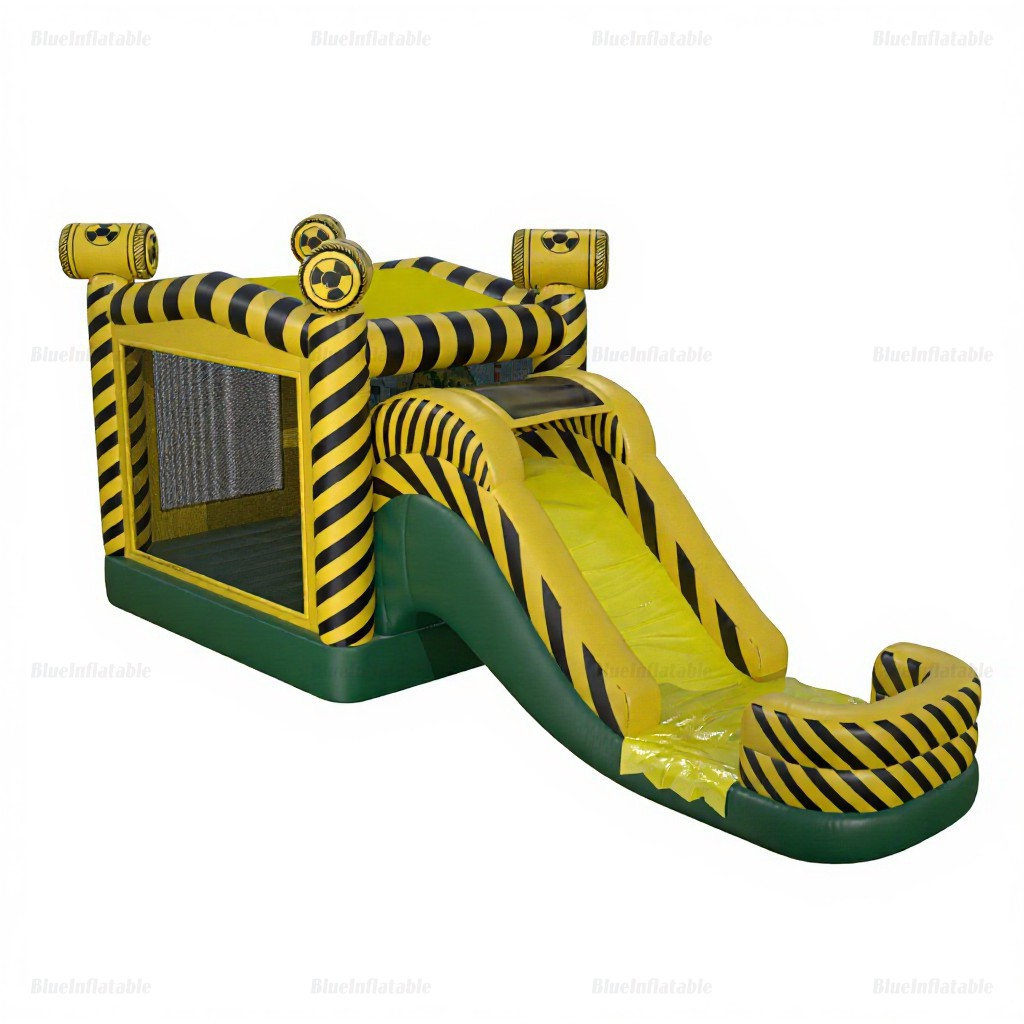 Toxic Zone Inflatable Water Slide & Bounce House Combo - Image 5