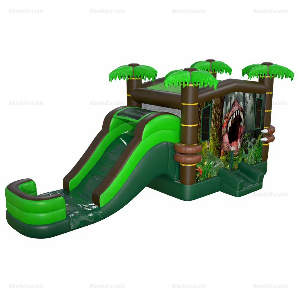 Jungle Inflatable Bounce House & Water Slide Combo - Image 6