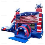 Commercial Inflatable Bounce House and Water Slide Combo