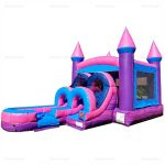 Commercial Combo Bounce House & Water Slide for Kids