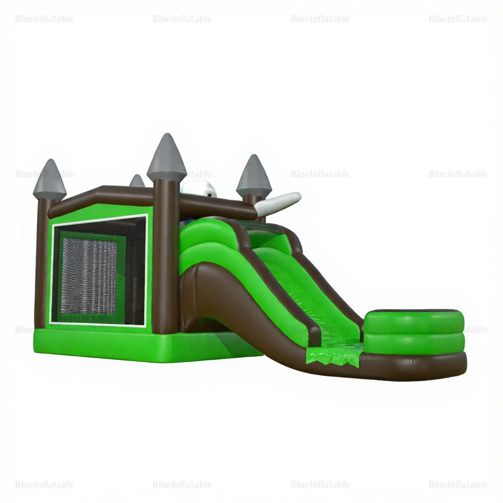 Commercial Inflatable Water Slide & Bounce House Combo - Image 2