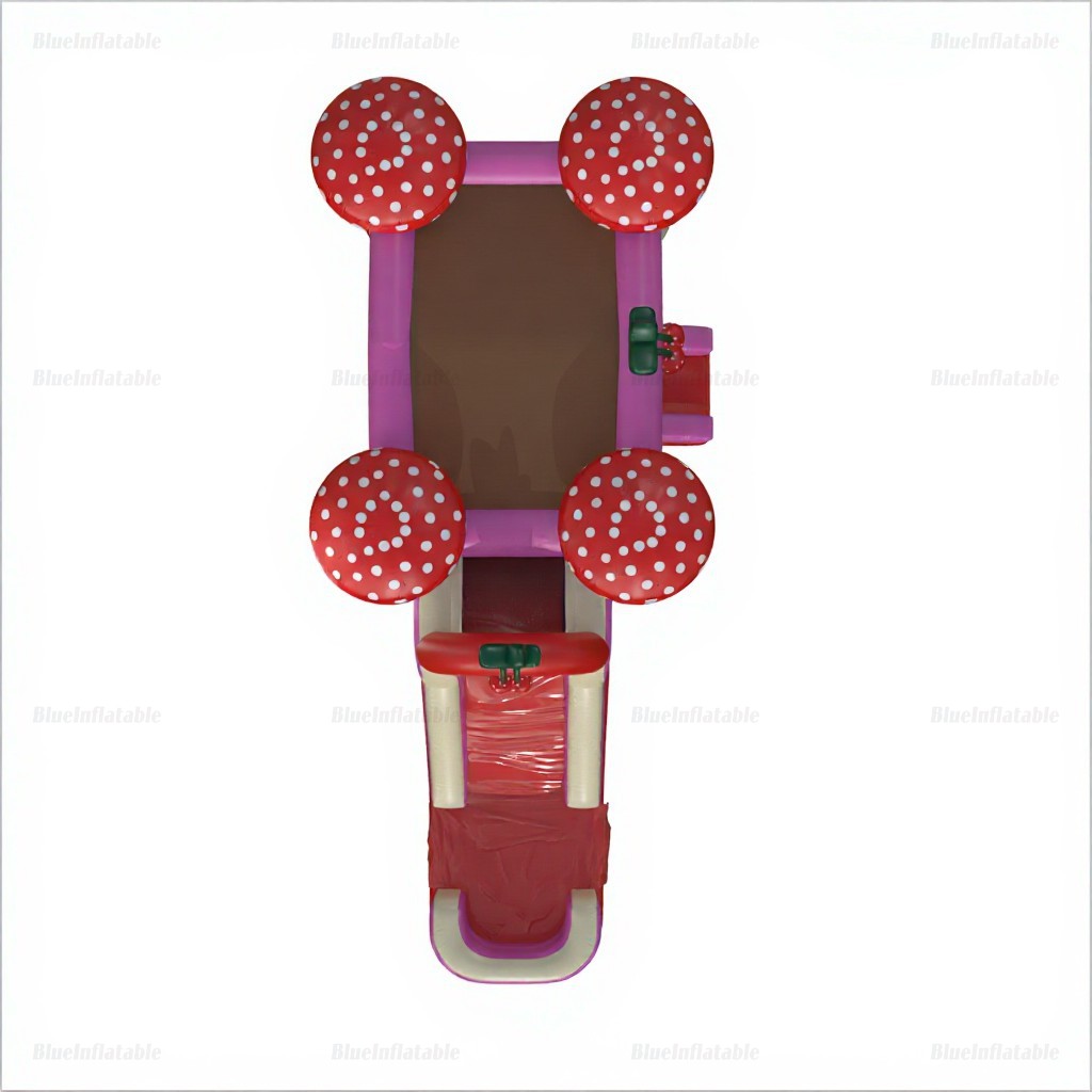 Mushroom Forest Inflatable Bounce House & Water Slide Combo - Image 3