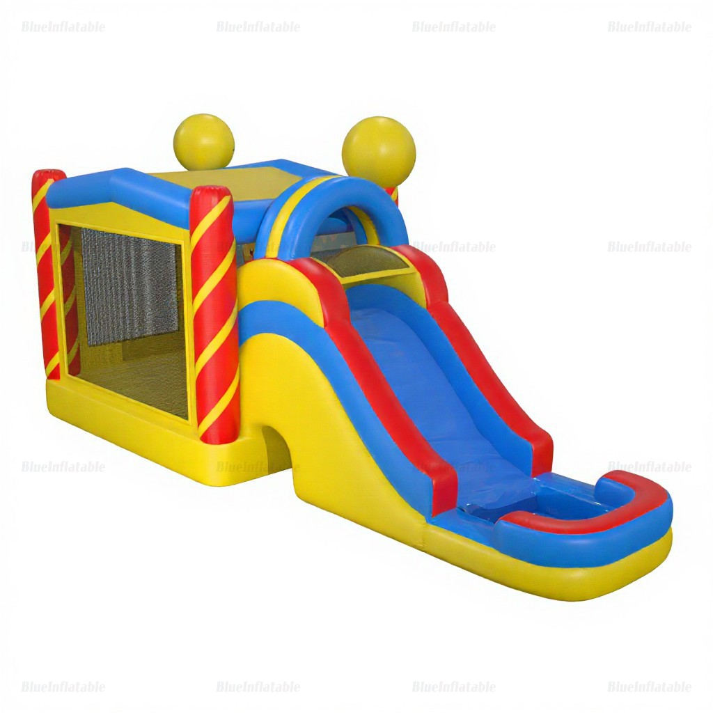 Happy Faces Inflatable Water Slide & Bounce House Combo - Image 6