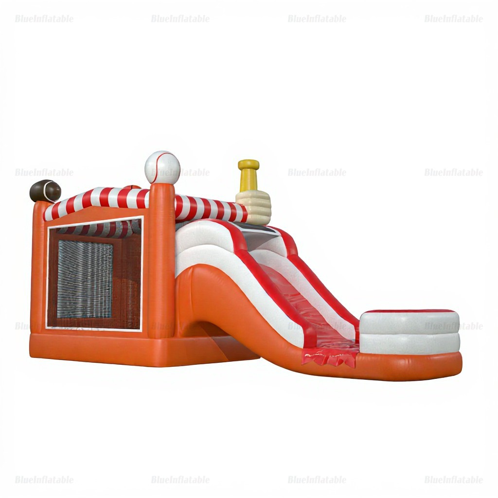 Inflatable Water Slide & Bounce House Combo Rental - Image 2