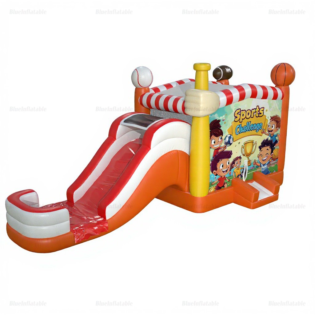 Inflatable Water Slide & Bounce House Combo Rental - Image 6