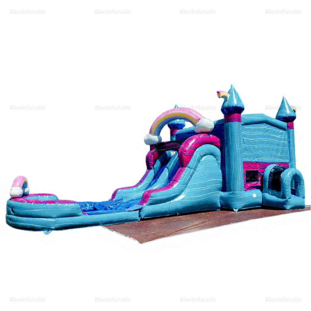 Jump For Joy Inflatable Wet & Dry Slide Bounce House