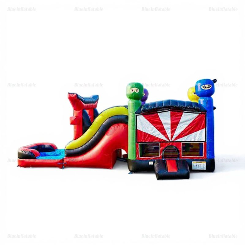 Ninja Bounce House & Water Slide Combo