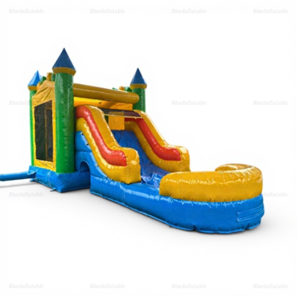 Inflatable Water Slide & Bounce House Combo Rental - Image 2